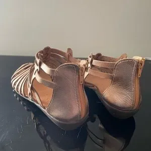 Shoes | Rose Gold Gladiator Sandals Genuine Leather New  display picture 2